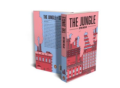The Jungle Book Cover Design adobe illustrator book cover book cover design design illustration illustrator layout design