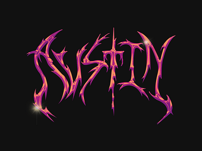 Heavy Metal Logotype design heavy metal illustration logo typography