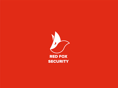 Daily Logo Challenge #2 - Red Fox Security design fox fox logo graphic design logo red logo vector