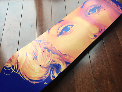 Painted deck