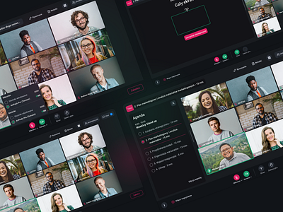 videoconference app design