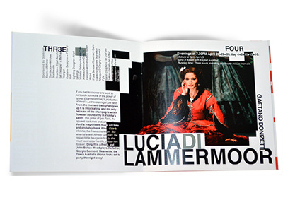 Opera Booklet Spread arthouse layout