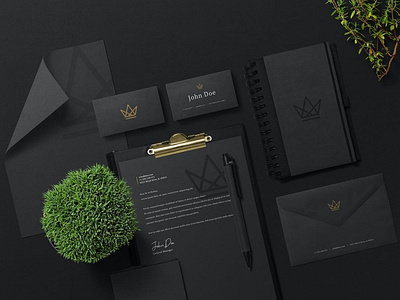 Black Branding Mockups Vol.2