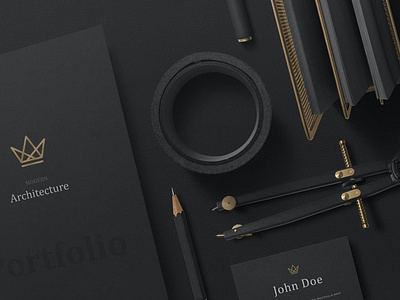 Black Branding Mockups Vol.3