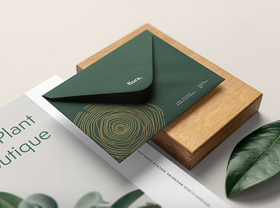 Flora Branding Mockup brand stationery branding display display mockup flora floral floral design flower green mockup mockups photoshop psd realistic scene creator scene generator stationery stationery mockup template website