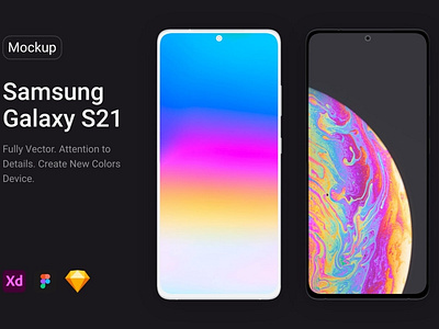 Samsung Galaxy S21 Mockup