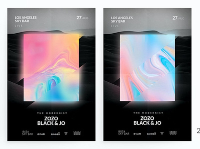 Lumina Flyer/Poster Design aesthetic flyer flyer design flyer template geometric gradient gradient color gradient design gradients graphic design holographic lumina poster poster design poster template posters print print design print template summer