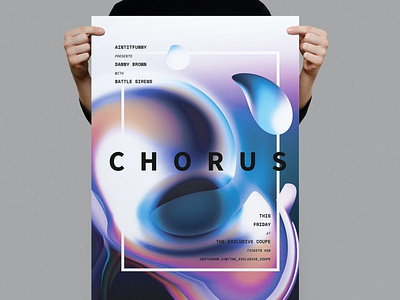 Chorus Poster / Flyer advertising flyer flyer design flyer template flyer templates flyers flyers template flyers templates poster poster design poster template poster templates posters posters design posters template posters templates print print design print template printing