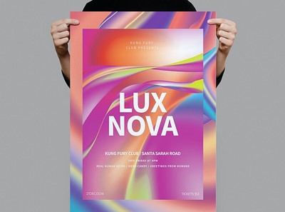 Lux Nova Poster / Flyer advertising flyer flyer design flyer template flyer templates flyers flyers template flyers templates poster poster design poster template poster templates posters posters design posters template posters templates print print design print template printing