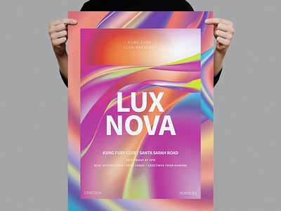 Lux Nova Poster / Flyer