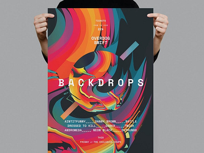 Backdrops Poster / Flyer