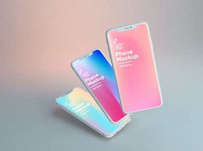 Light Leaks Iphone Mockups abstract clean device display laptop mac macbook mockup phone phone mockup presentation realistic simple smartphone theme ui ux web webpage website