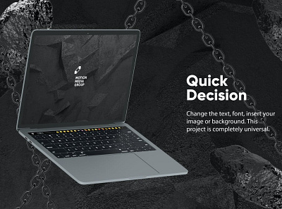 Black Laptop Mockups delightful device display glossy graceful laptop laptop mockup light mac macbook minimalist mockup presentation shiny theme ui ux web webpage website