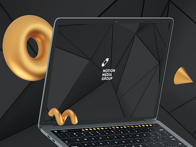 Black Laptop Mockups