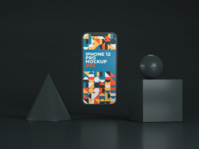 iPhone 12 Pro Mockup abstract clean device display laptop mac macbook mockup phone phone mockup presentation realistic simple smartphone theme ui ux web webpage website