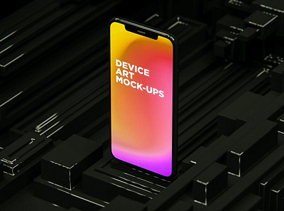 Device Art MockUp abstract clean device display laptop mac macbook mockup phone phone mockup presentation realistic simple smartphone theme ui ux web webpage website