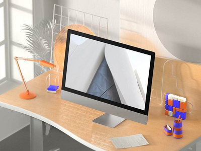 White iMac Mockups