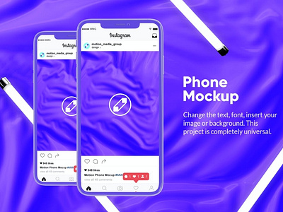 Colorful Phone Mockups