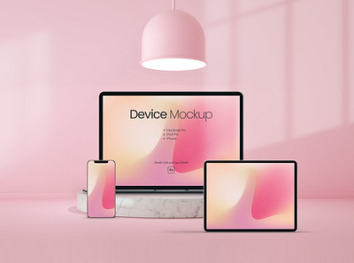 Device Mockups abstract clean device display laptop mac macbook mcokup phone phone mockup presentation realistic simple smartphone theme ui ux web webpage website