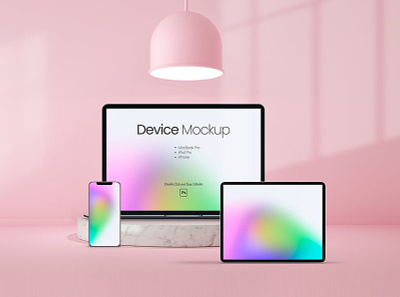 Device Mockups abstract clean device display laptop mac macbook mockup phone phone mockup presentation realistic simple smartphone theme ui ux web webpage website