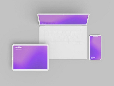 Multi Devices Responsive Screen Mockup