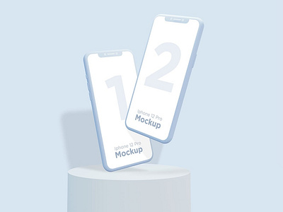 iPhone 12 Pro Clay Mockup