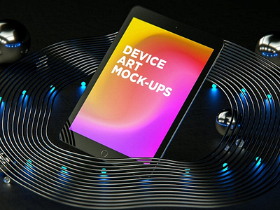 Device Art MockUps abstract clean device display laptop mac macbook mockup phone phone mockup presentation realistic simple smartphone theme ui ux web webpage website