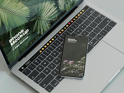 Light Iphone & MacBook Mockups