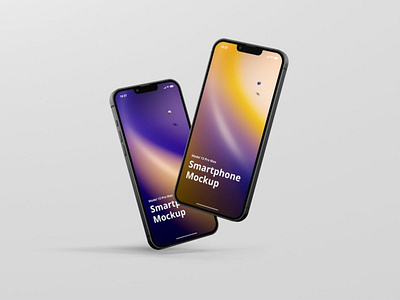 Phone 13 Pro Max Mockup abstract apple clean design device display iphone iphone 13 iphone 13 pro iphone 13 pro max mockup phone phone mockup presentation realistic screen simple smartphone theme ui