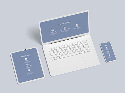 Multi Devices Mockup Clay