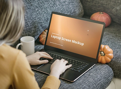 Laptop Mockup Autumn Scenes abstract autumn clean device display laptop mac macbook mockup phone phone mockup presentation realistic simple smartphone theme ui ux web website