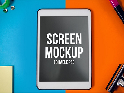 Tablet and Laptop Mockup Set