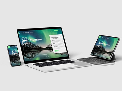 Responsive Screen Devices - Mockup