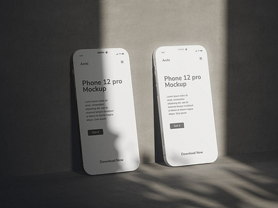 iPhone Clay Stylish Mockups