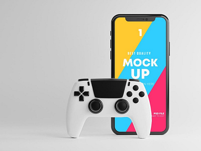 Smartphone Gaming Mockup