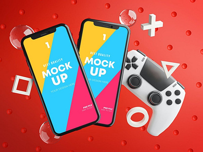 Smartphone Gaming Mockup