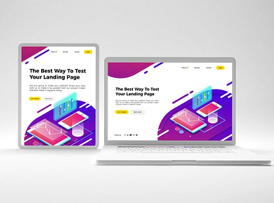 Clean Responsive Mockup abstract clay clean device display laptop mac macbook mockup phone phone mockup presentation realistic responsive simple smartphone ui ux web website