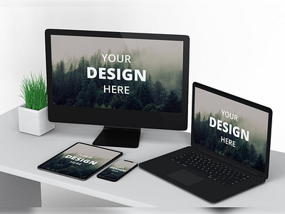 Multi Devices Mockup 12 PSD Files