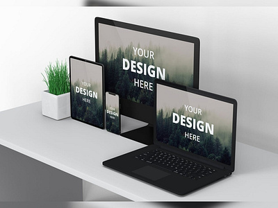 Multi Devices Mockup 12 PSD Files