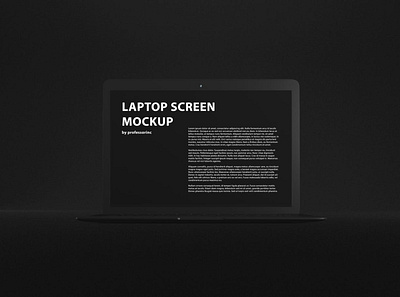 Black MacBook Air Mockup abstract air black clean dark device display grey laptop mac macbook macbook air mockup notebook realistic screen showcase simple theme web