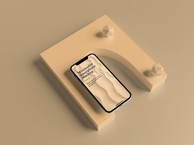 Minimalist Smartphone Mockup