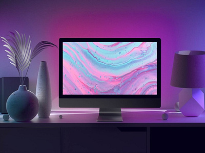 Color iMac Mockups