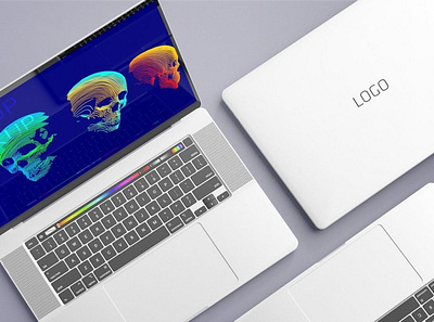 Laptop Mockups abstract clean design device display laptop laptop mockup laptop mockups mac macbook mockup presentation realistic simple theme ui ux web webpage website