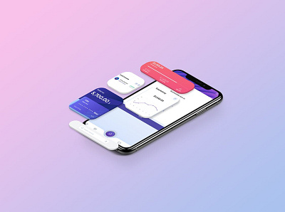 Isometric App Presentation Mockup abstract app app design application clean dashboard design device display interface isometric mockup phone phone mockup realistic simple smartphone template ui user interface