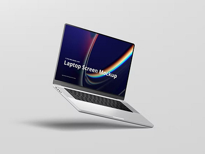 Free Laptop Mockup Pro