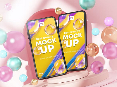 Free Phone Mockup 3D