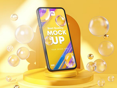 Free Phone Mockup 3D