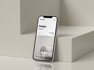 Smart Phone Pro Mockup abstract branding clean design device display graphic design laptop mockup phone phone mockup presentation realistic simple smart phone smartphone ui ux web webpage