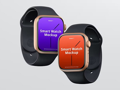 Free Smart Watch Mockup