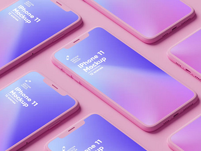 FREE Pink Iphone and MacBook Mockups Pack